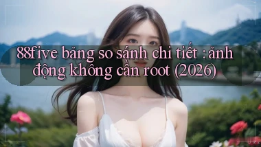 88five bảng so sánh chi tiết ảnh động không cần root (2026)