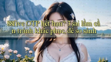 88five OTP hết hạn 3 sai lầm cần tránh khắc phục, để so sánh