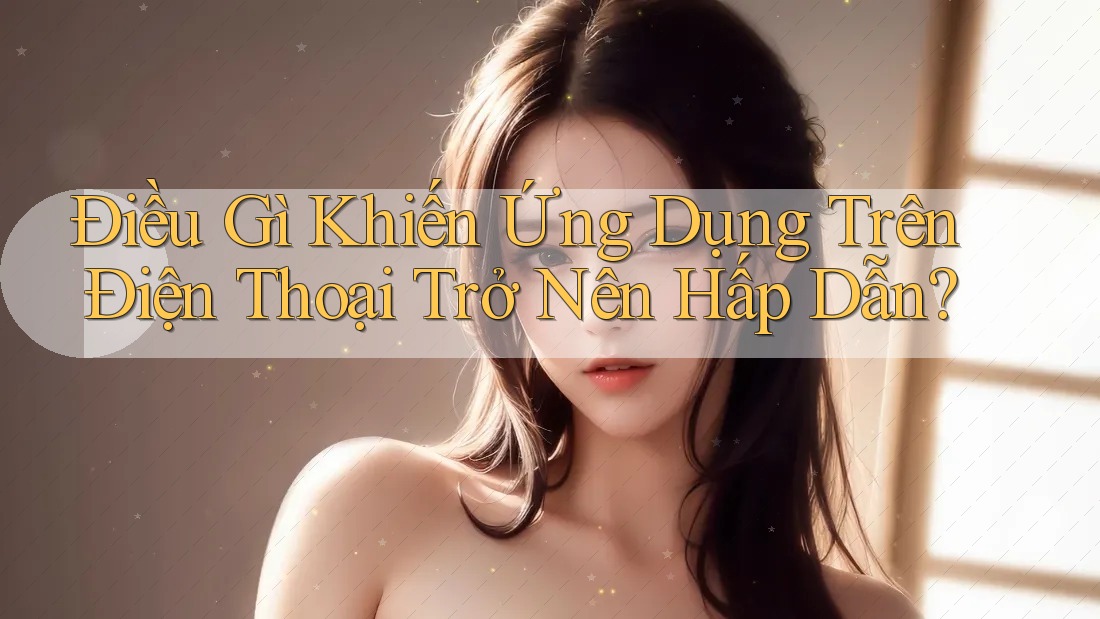 Điều Gì Khiến Ứng Dụng Trên Điện Thoại Trở Nên Hấp Dẫn? Điều Gì Khiến Ứng Dụng Trên Điện Thoại Trở Nên Hấp Dẫn?