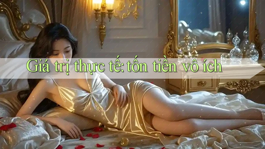 Giá trị thực tế: tốn tiền vô ích