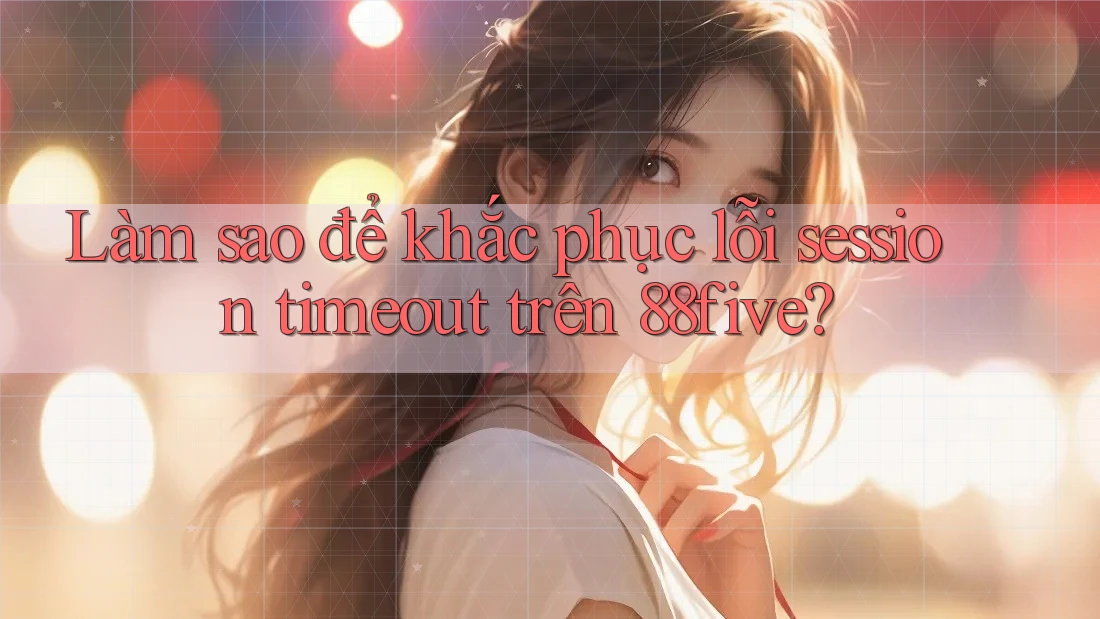 Làm sao để khắc phục lỗi session timeout trên 88five? Làm sao để khắc phục lỗi session timeout trên 88five?