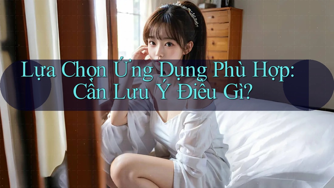 Lựa Chọn Ứng Dụng Phù Hợp: Cần Lưu Ý Điều Gì? Lựa Chọn Ứng Dụng Phù Hợp: Cần Lưu Ý Điều Gì?