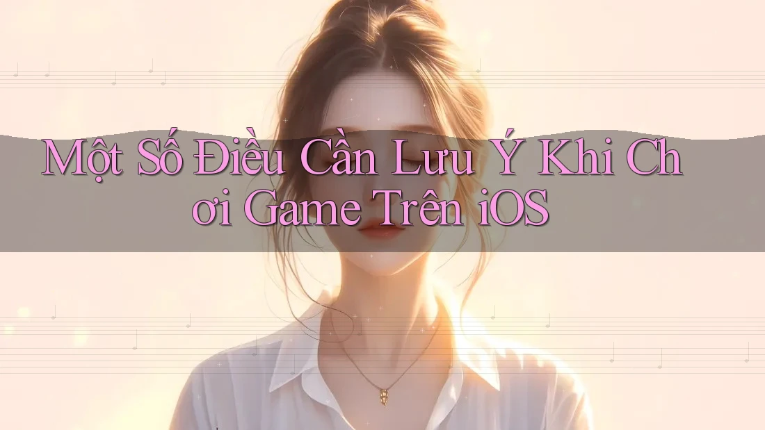 Một Số Điều Cần Lưu Ý Khi Chơi Game Trên iOS Một Số Điều Cần Lưu Ý Khi Chơi Game Trên iOS