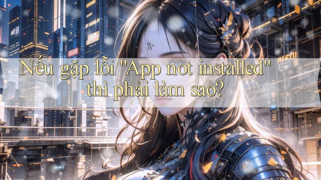 Nếu gặp lỗi “App not installed” thì phải làm sao? Nếu gặp lỗi “App not installed” thì phải làm sao?