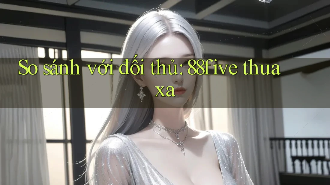 So sánh với đối thủ: 88five thua xa