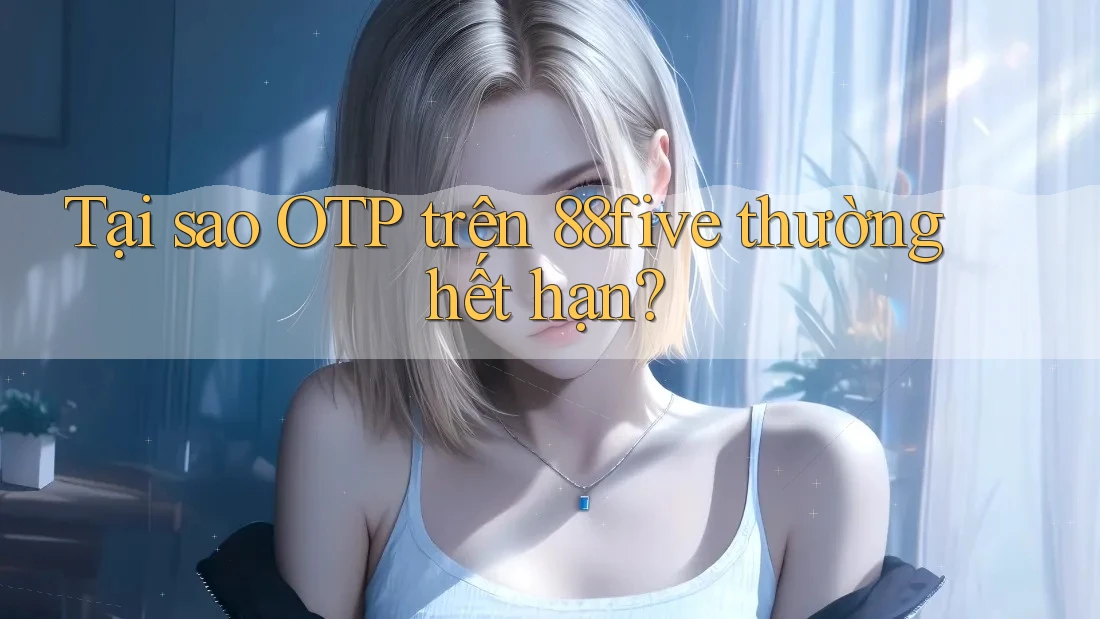 Tại sao OTP trên 88five thường hết hạn? Tại sao OTP trên 88five thường hết hạn?