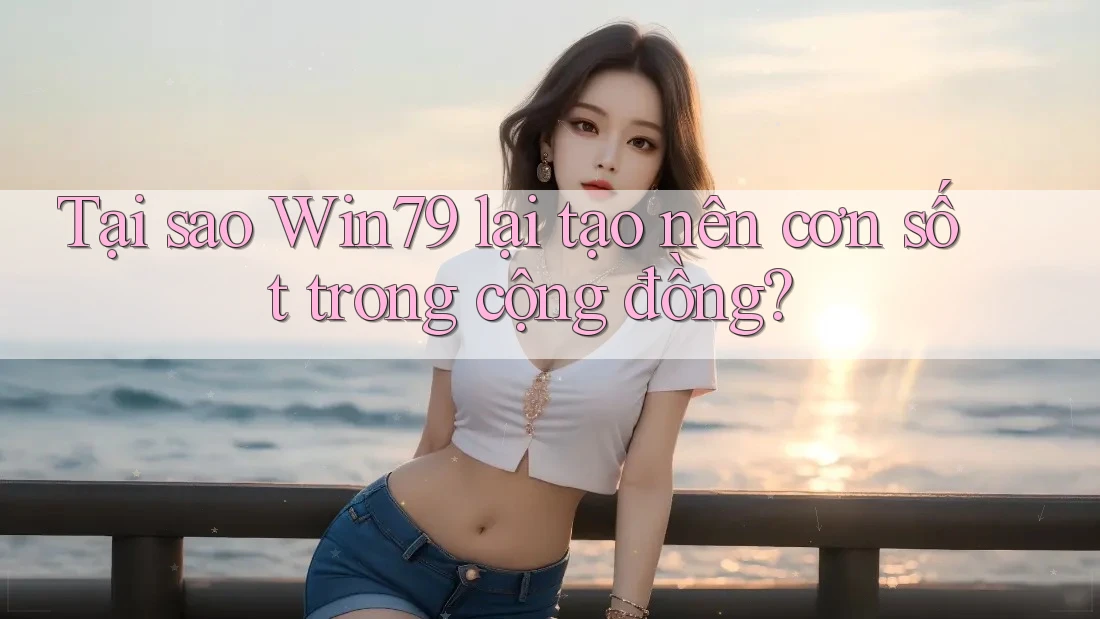 Tai sao Win79 lai tao nen con sot trong cong dong? Tai sao Win79 lai tao nen con sot trong cong dong?