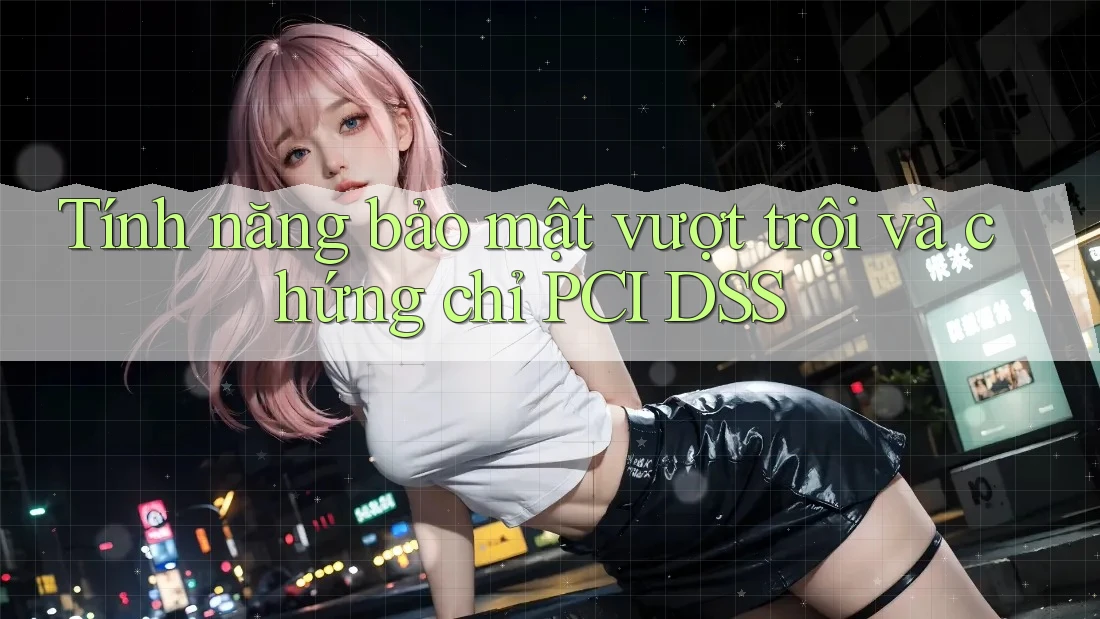 Tính năng bảo mật vượt trội và chứng chỉ PCI DSS Tính năng bảo mật vượt trội và chứng chỉ PCI DSS