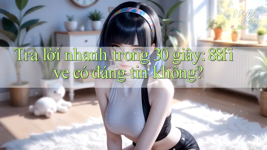 Trả lời nhanh trong 30 giây: 88five có đáng tin không? Trả lời nhanh trong 30 giây: 88five có đáng tin không?