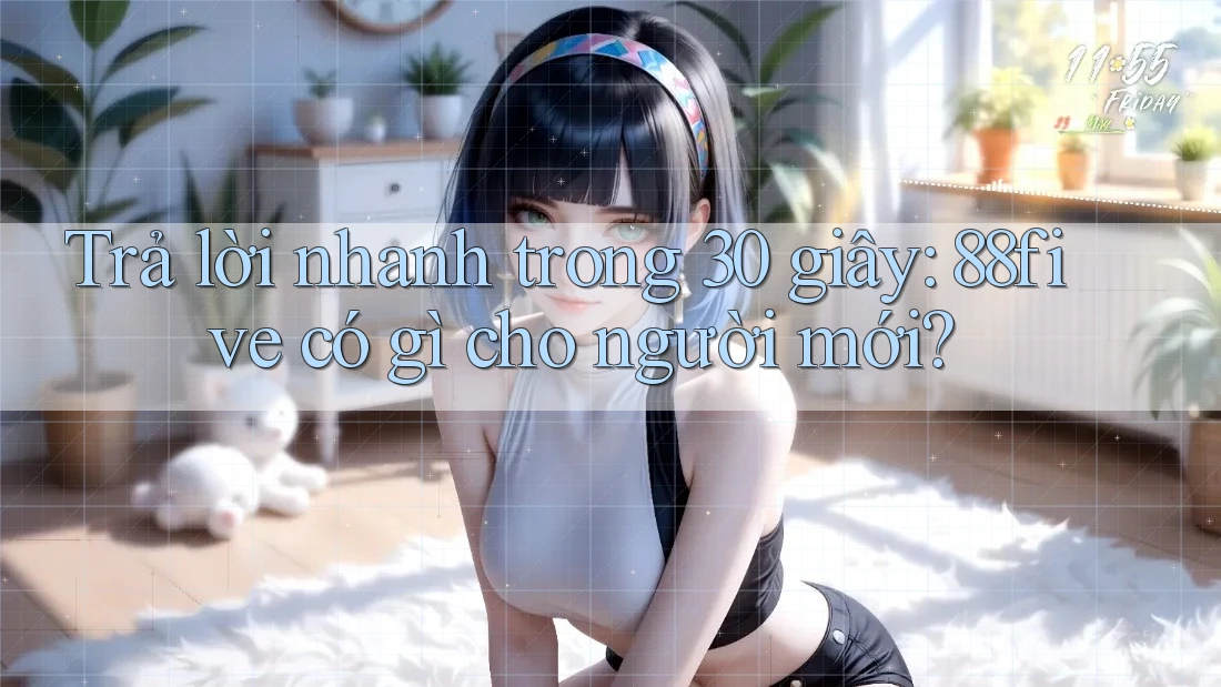 Trả lời nhanh trong 30 giây: 88five có gì cho người mới? Trả lời nhanh trong 30 giây: 88five có gì cho người mới?