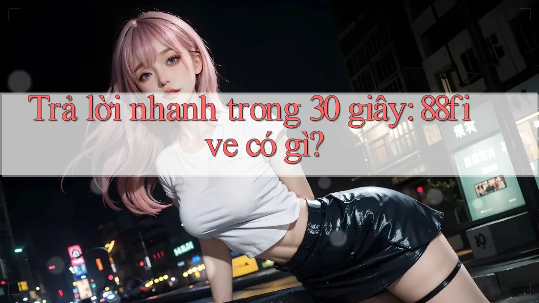 Trả lời nhanh trong 30 giây: 88five có gì? Trả lời nhanh trong 30 giây: 88five có gì?